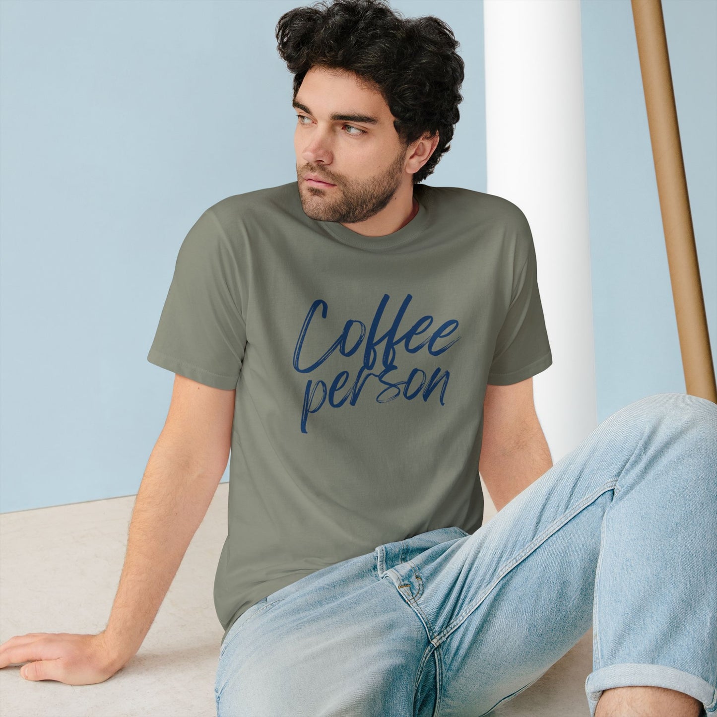 Coffee Person Organic T-Shirt for Coffee Lovers
