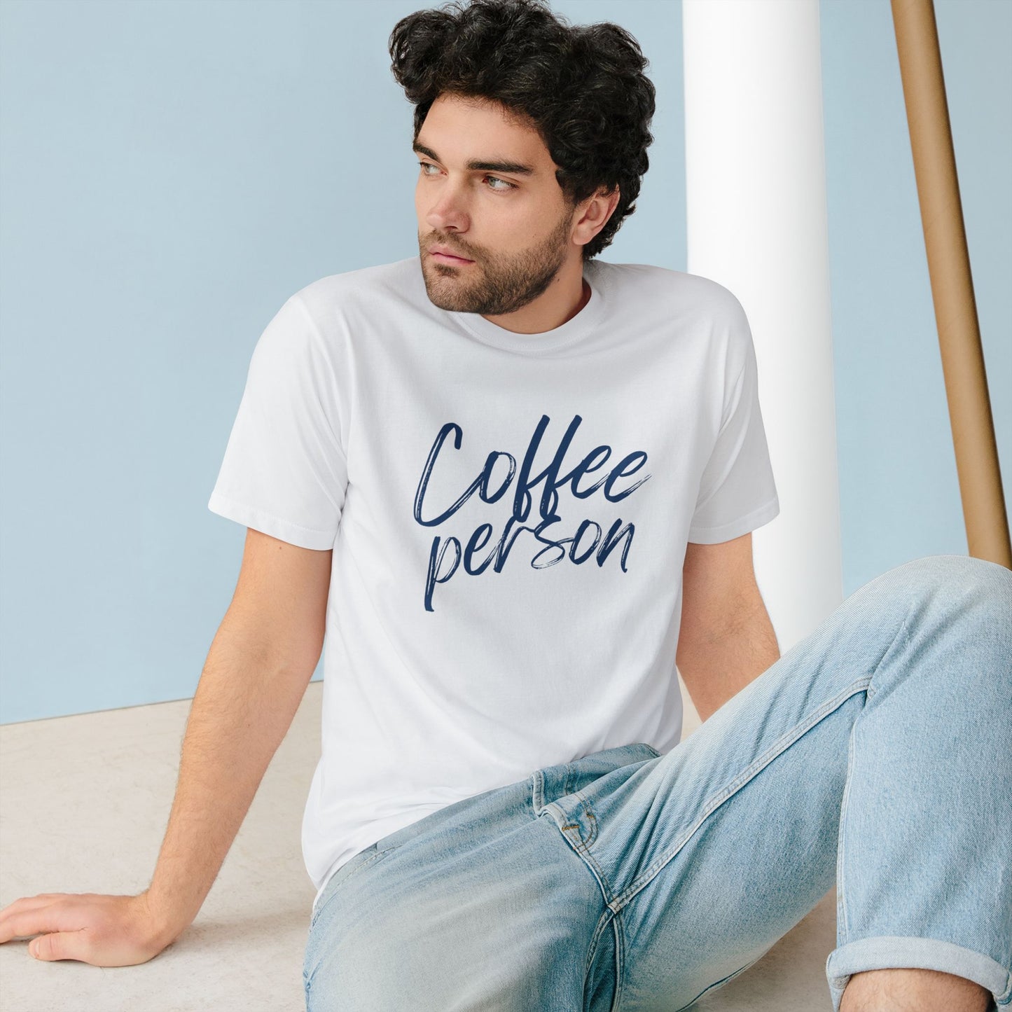 Coffee Person Organic T-Shirt for Coffee Lovers