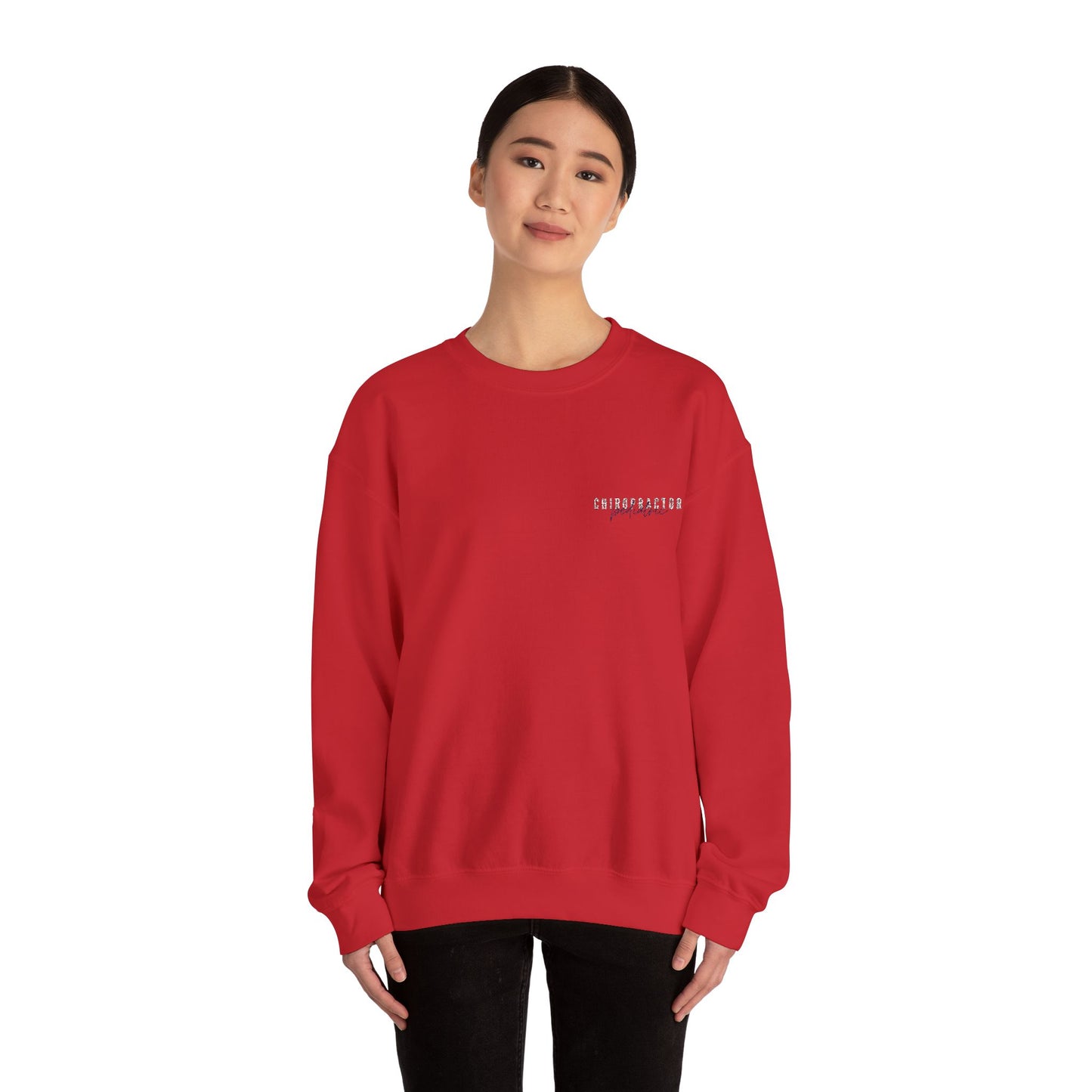 Pediatric Chiropractor Unisex Heavy Blend™ Crewneck Sweatshirt - Comfortable Casual Wear for Everyday Style