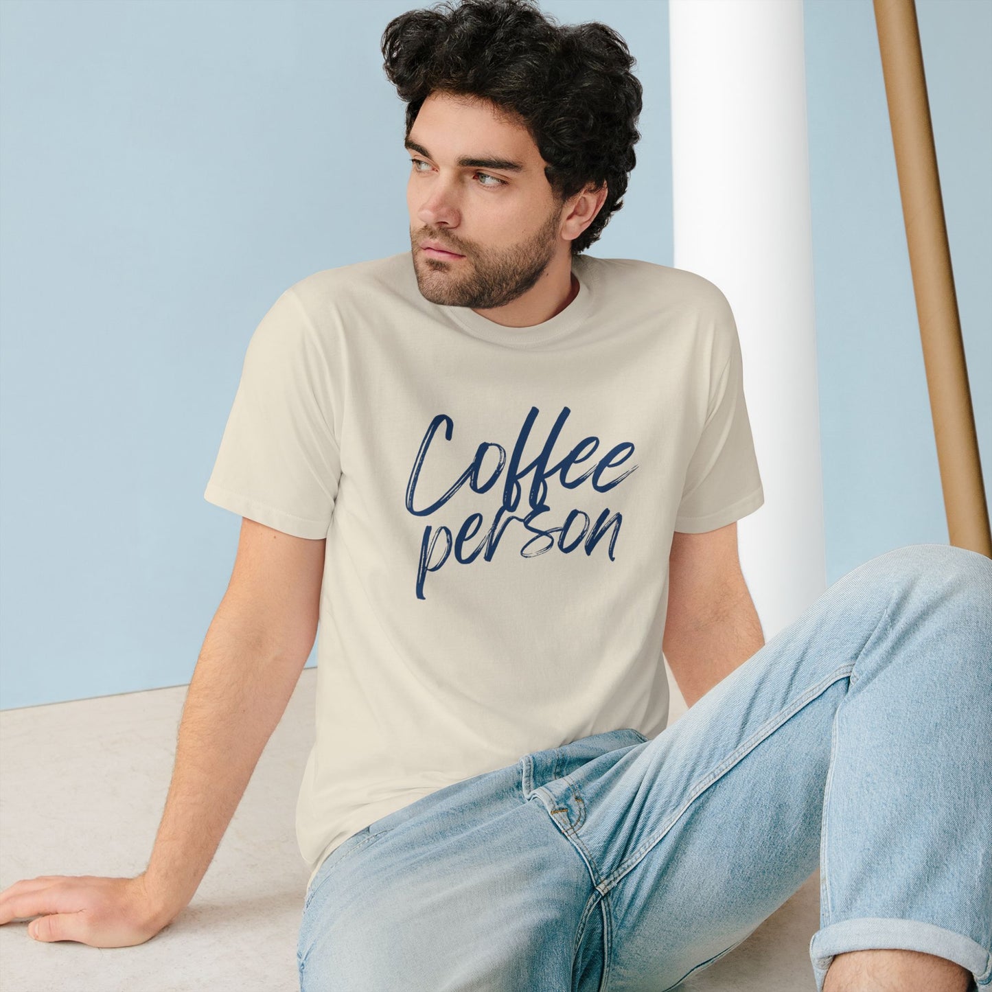 Coffee Person Organic T-Shirt for Coffee Lovers