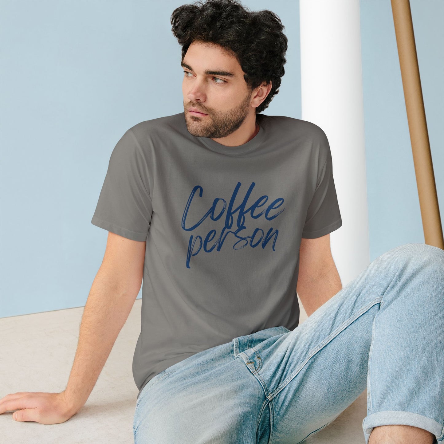 Coffee Person Organic T-Shirt for Coffee Lovers