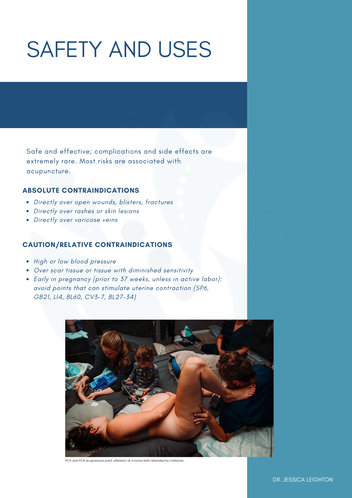 Digital Guide: Acupressure for Labor